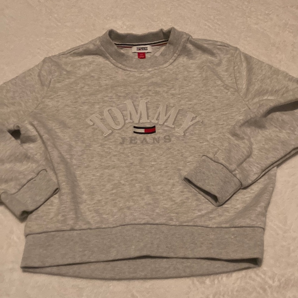 tommy GREY sweatshirt
